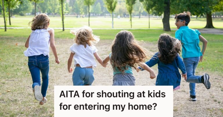 Man Yells at Kids for Trying to Open His Door, but His Partner Disagrees